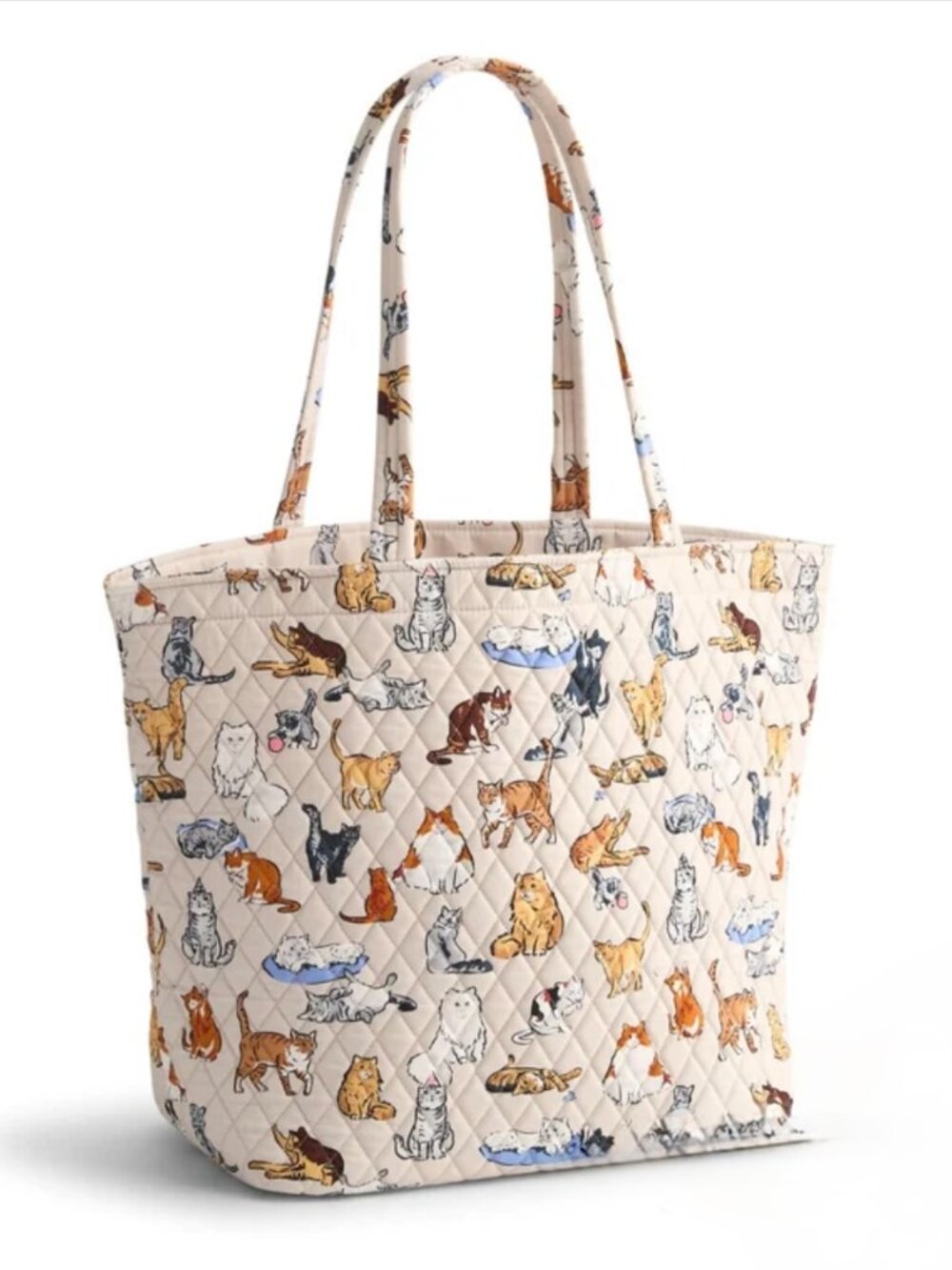 NWT - Vera Bradley Grand Tote - A Cat's Life - Picture 3 of 11